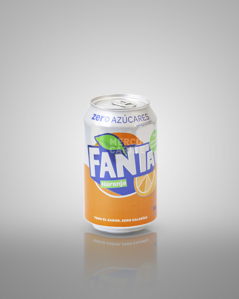 Refresco Fanta Naranja Zero Lata De Cl