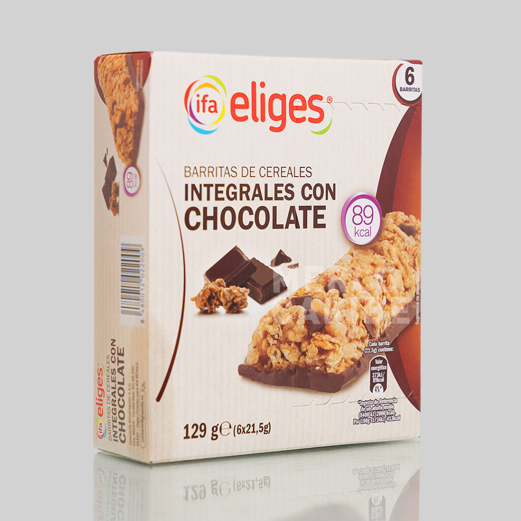 Barritas Cereales Integrales Con Chocolate Ifa Eliges Paquete De 6u X