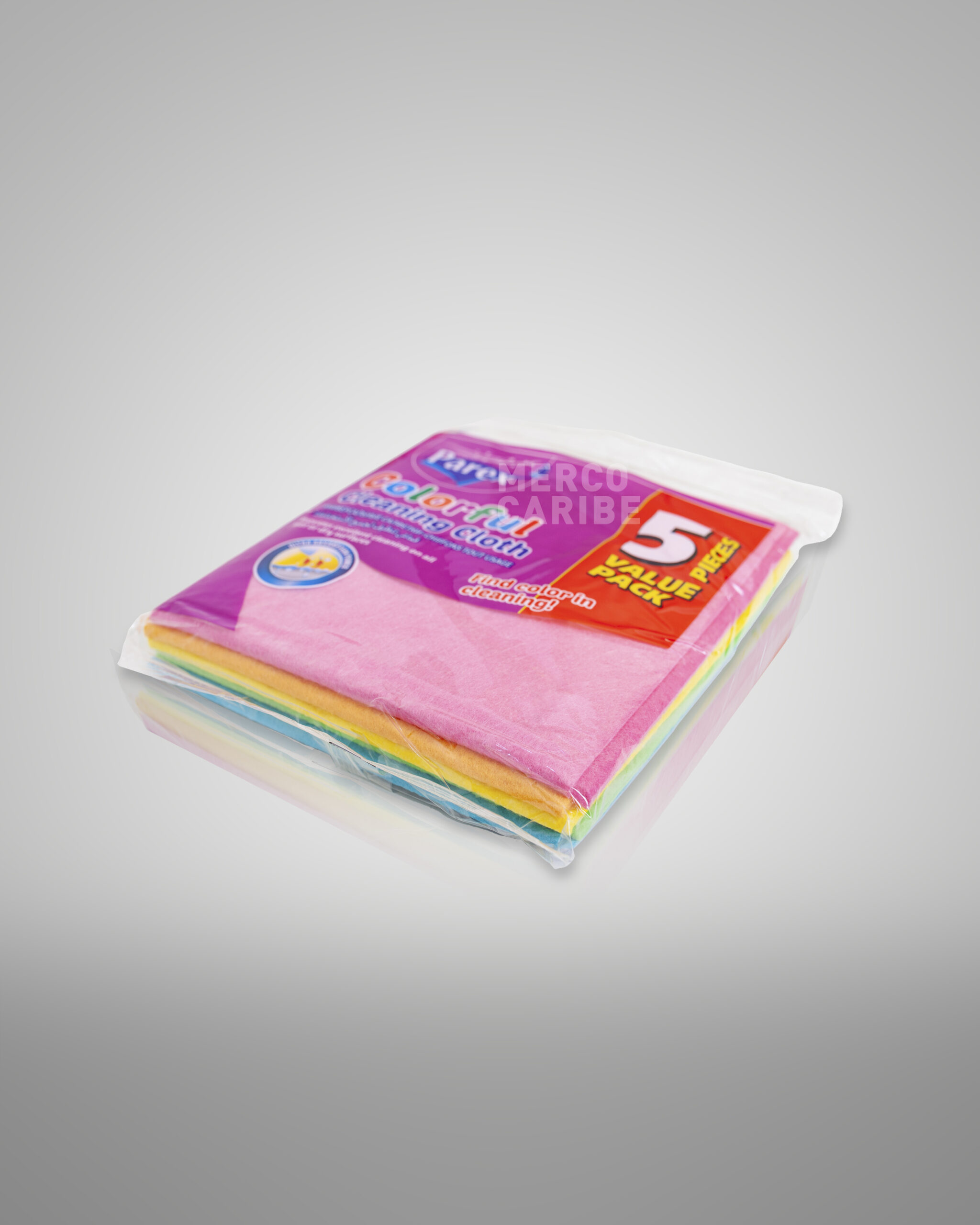 Paquete de 5 paños de limpiezas diferentes (Caroma)