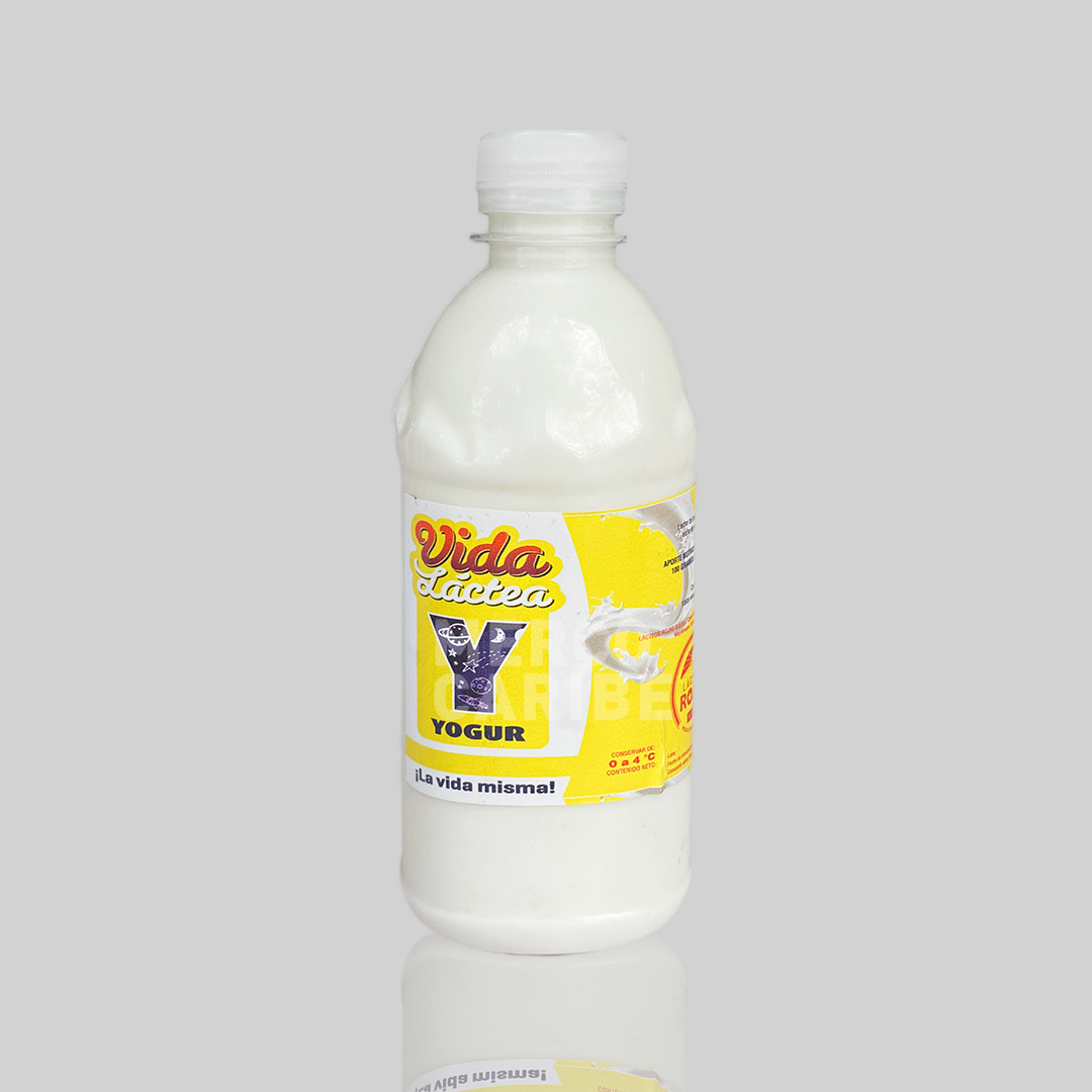 Yogurt natural pomo 330 ml (Vida Láctea)
