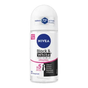 Desodorante black & white - invisible roll-on (Nivea) 50 ml