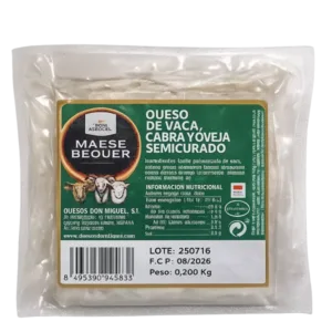 Queso de Mezcla Semicurado Mini (Maese Becquer) de 450 a 510g