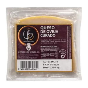 Queso de Oveja Curado Cuña (Maese Becquer) de 270 a 330g