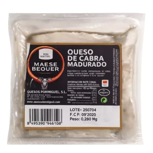 Queso de Cabra Semicurado Mini (Maese Becquer) de 430 a 620g